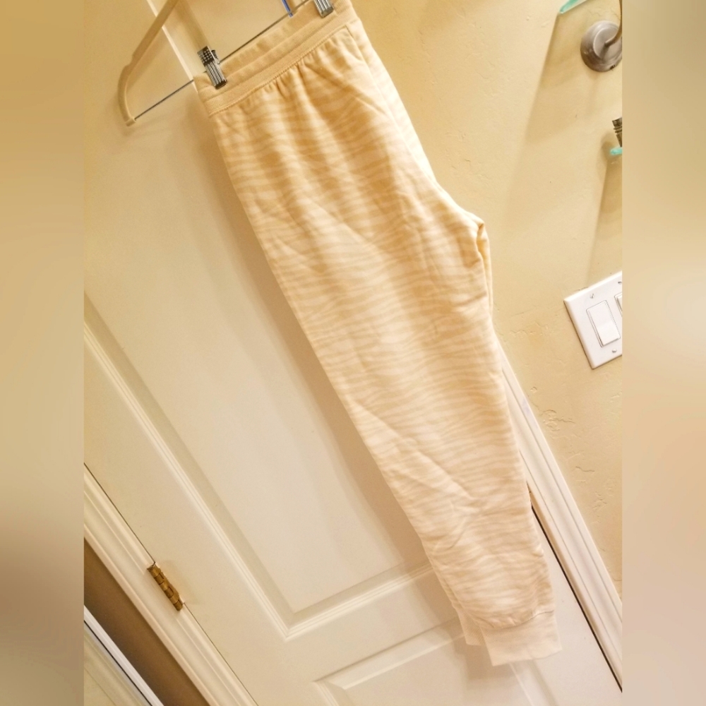 *NWOT* Creme & Blush Animal Striped Sweatpants